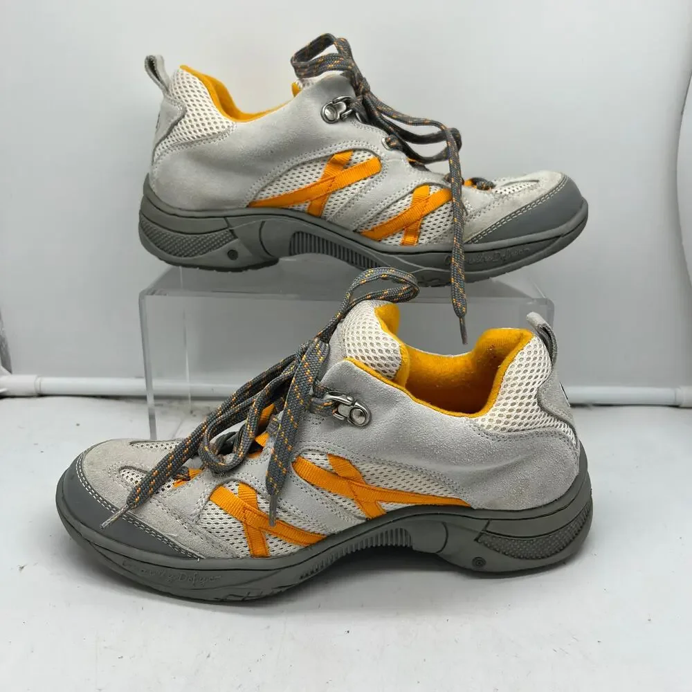 Gravity Defyer GDEFY Shoes Womens 8 Gray Yellow Sneakers
